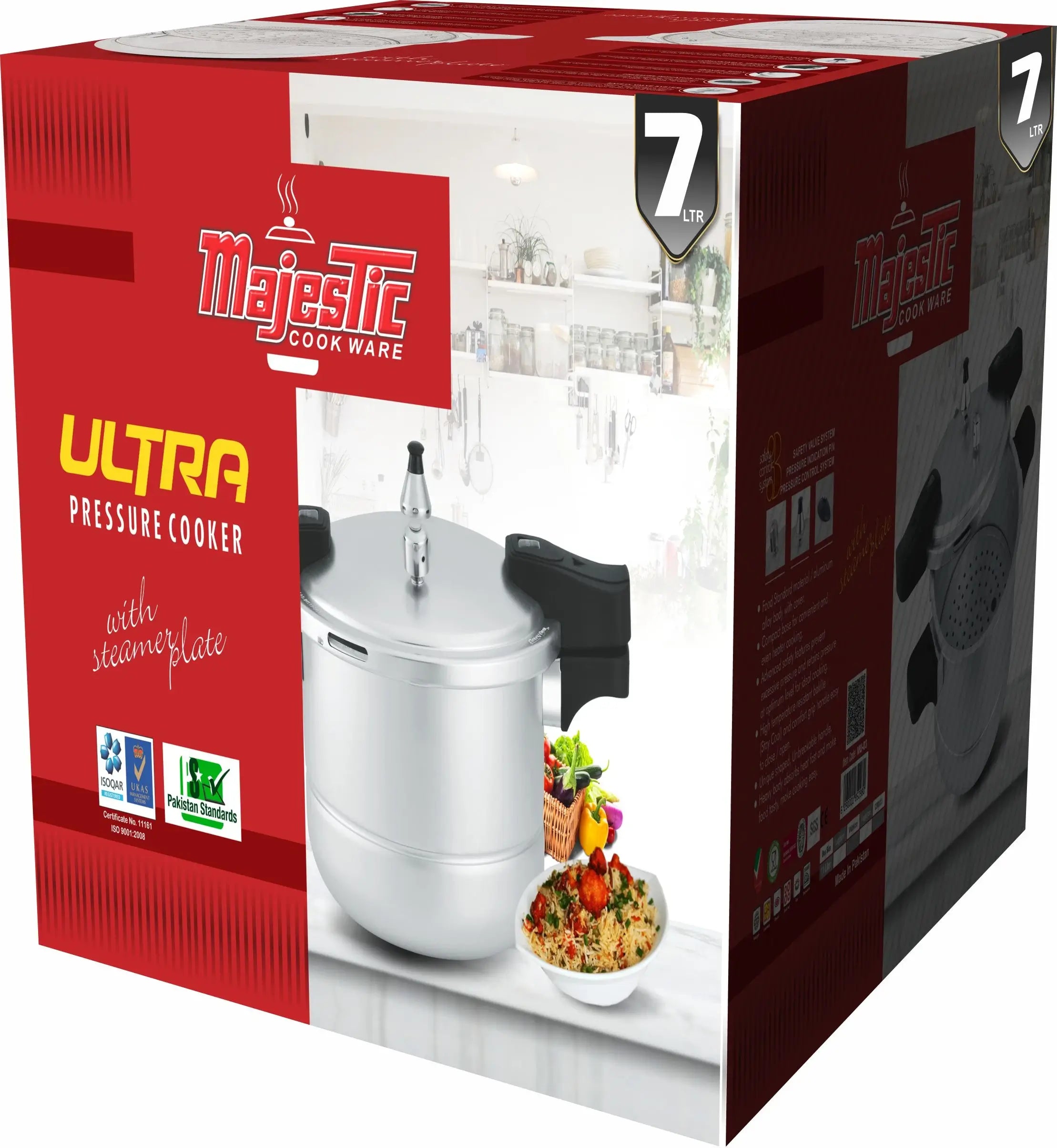 Majestic Ultra Steamer Cooker 7 Ltr