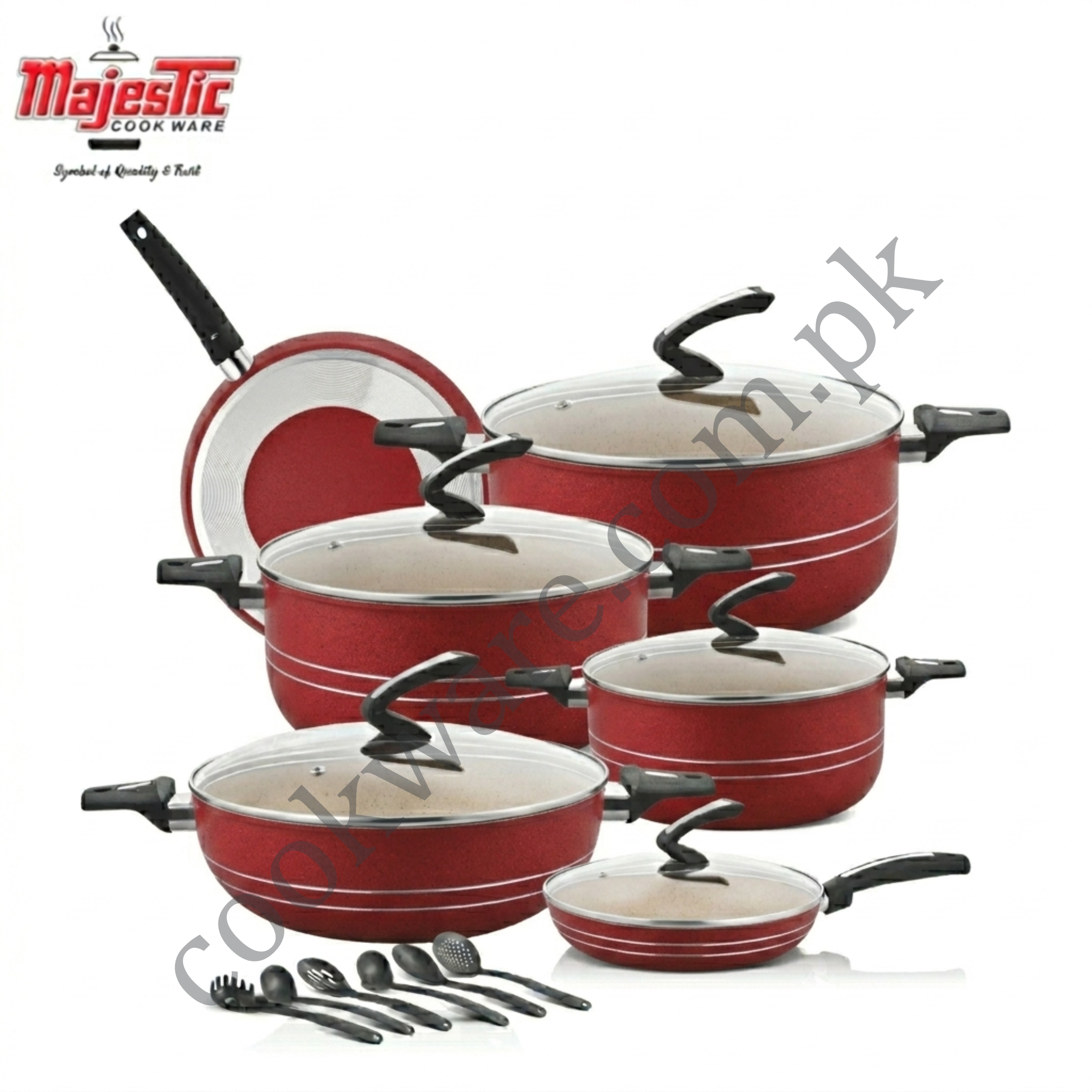 Elegant Nonstick Gift Set 17 Pcs