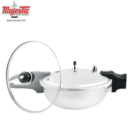 Majestic Elite Wok 10L Cooker with Glass Lid